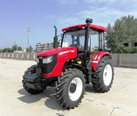 Tracteur agricole de marque chinoise YTO-NLX1054 105 CV en promotion avec râteau – Machine agricole