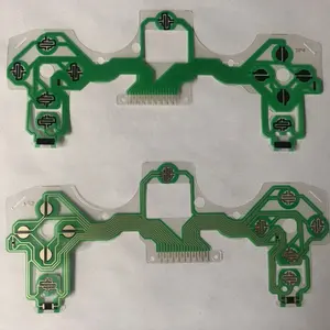 Circuit Board PCB Ribbon for Sony for PS4 Wireless Controller Conductive Film Keypad flex Cable green