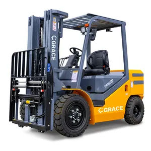 China Manufacturer 4x4 All Terrain Forklift 3 Ton 4 Ton 5 Ton Diesel Forklift Trucks Off-road Forklift Articulated