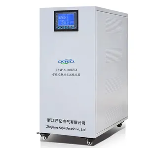20KVA 30kva High power contactless voltage regulator three-phase Protecting precision instruments static type 1s stable voltage