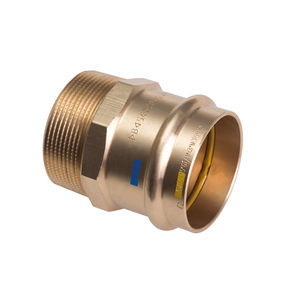 Raccord de plomberie F à filetage M pour eau et gaz, 18 x 1/2 pouce - Product Image 1