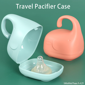 SUNSHING OEM ODM Boîte de rangement pour sucettes et anneaux de dentition pour bébé avec poignée pour sac à couches - Product Image 2