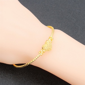 JXX Bracelet manchette tendance en laiton et cuivre plaqué or avec zircone, dernières créations, bijoux pour femme - Product Image 6