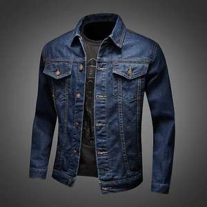 Commercio all'ingrosso della fabbrica degli uomini giacca da esterno giacca a vento giacca Jean Coat giacche riflettenti Casual Jean <span class=keywords><strong>Denim</strong></span> Jacke Jacke - Product Image 5