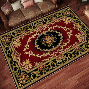 พรมลายเหรียญยุโรปสไตล์เรโทร รูปทรงสี่เหลี่ยมผืนผ้า ทำจากเส้นใยโพลีเอสเตอร์ สำหรับห้องนั่งเล่นในบ้าน พร้อมตัวเลือกการปรับแต่ง รุ่น H-226 - Product Image 5