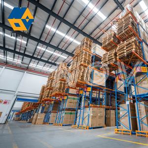 Estanterías de Almacenamiento Ajustables de Alta Densidad, Estanterías Apilables para Almacén, Estanterías Metálicas para Tarimas, Sistema de Estanterías de Acero Resistente para Tarimas - Product Image 4