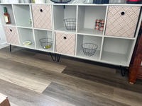 Pieds de table en forme d'épingles pour buffet, meuble de service, support de mobilier de salle à manger