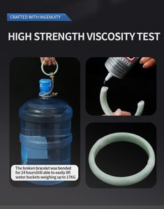 B7000 clair polyuréthane liquide adhésif solide diamant téléphone <span class=keywords><strong>écran</strong></span> couverture réparation colle bas bijoux point réparation pour - Product Image 5