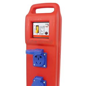 Portable Handheld Distribution <b>Box</b>, Two-Position, Blue, 5-Hole - Product Image 6