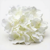 Bunga Hydrangea Sutra Buatan Tangan Tahan Air Ringan Modern Cantik Berwarna-warni 15cm Dekorasi Rumah Pernikahan