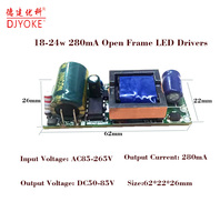OEM et ODM 1-3W à 18-24W Module de carte nue de pilote de LED à courant constant pour l'éclairage de rue et LED 220V tension unique