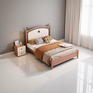 Cama Convertible para Niños Jim's, Diseño Moderno, Color Personalizado para Apartamentos Pequeños, Dormitorio y Uso en Hoteles, Cama Princesa con Diseño de Astas - Product Image 3