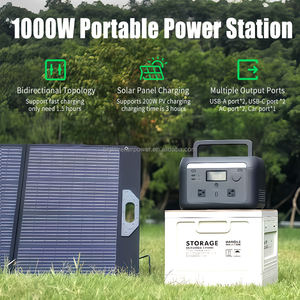 Estación de Energía Portátil de 1000W, 600Wh LiFePO4, Carga Rápida, UPS para Respaldo en el Hogar, Camping, RV, Aire Libre - Product Image 4