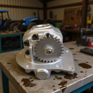 Bomba hidráulica New Holland D0100HAY3V7 de doble potencia para tractores Ford - Product Image 2