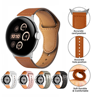 Bracelet de remplacement en cuir sport à boucle inversée pour Google Pixel Watch 1/2/3/4 – Vente en gros usine Win-Win