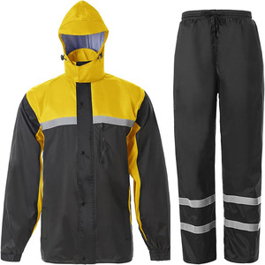 Alta calidad de la fábrica de calidad de alta visibilidad Reflective Apparel Work 300D Oxford Pantalones con cinta reflectante - Product Image 1