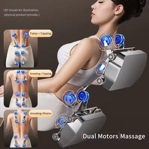 CITICITY Fauteuil de massage vibrant de luxe avec airbags, Shiatsu, zéro gravité, double moteur, pliable, portable, pour massage corporel complet - Product Image 2