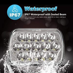 Phare de travail LED 7 pouces 45W à faisceau haut et bas X pour tracteur agricole 12V 24V, camion, <span class=keywords><strong>projet</strong></span> extérieur, éclairage LED, phare avant - Product Image 2