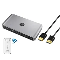 Usb multi porta 4K Switch KVM HDMI 4 Porte con 4K 60Hz Ultra HD 3D per PC monitor Tastiera