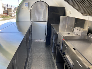 Miglior Design Produttore Cinese di Camion Rimorchio per Snack e Crepes di Alta Qualità, Food Truck per Esterni con DOT - Product Image 6