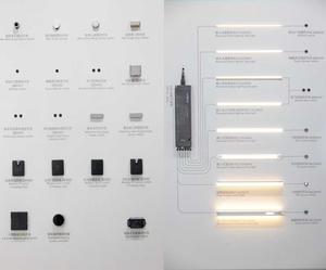 Capteurs de contrôle sans fil/filaire tactiles/à détection de mouvement/PIR/à commande manuelle 2.4G 6M étanches/non étanches, interrupteurs intelligents gris foncé pour salle de bain - Product Image 1