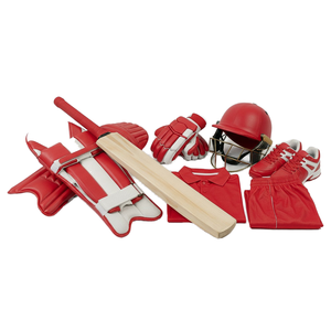 Ensemble complet de cricket pour adultes ZAP SPORTS – Équipement de frappe en saule du Cachemire avec batte légère, protège-tibias et gant ambidextre - Product Image 1