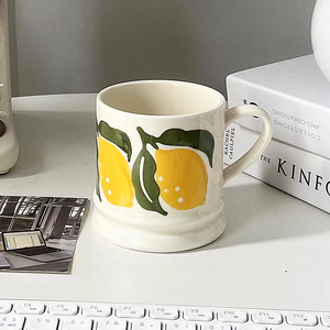 High Quality <b>Cheap</b> Price Cartoon Pattern Eco-friendly Food Safe Stoneware Ceramic Mug Thick Bottomed Dishwasher Microwave Safe - Product Image 5