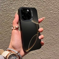 Coque de téléphone portable en TPU et PC avec impression style Dream Line et clé argentée électroplaquée pour iPhone Xs 11 12 13 14 15 16 17 18 Pro Max