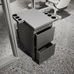 Mesa de herramientas para barbería, gabinete de acero inoxidable específico para peluquería, gabinete de almacenamiento, gabinete de almacenamiento con cajones - Product Image 2