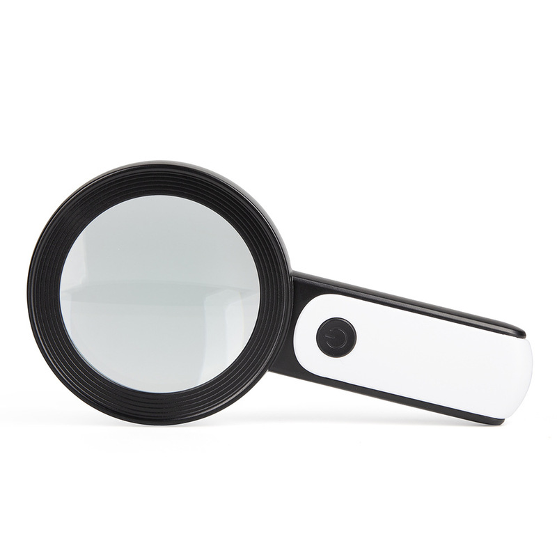 Handheld Standing Magnifying Glass 18 LED