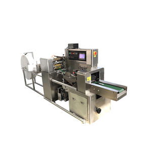 Un seul paquet 3 côté joint rafraîchissant lingettes d'alcool machine à emballer - Product Image 4