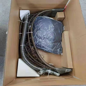 كرسي أرجوحة بيضاوي معلق من الخوص، سهل الطي، خفيف الوزن، صغير الحجم، من الراتان للفناء - Product Image 5