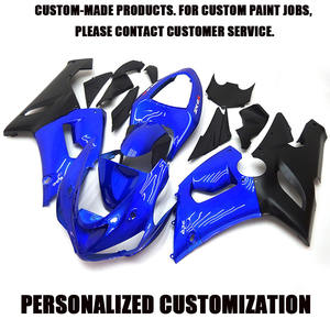 Kit de Carenado de ABS Sin Pintar para Personalización + Kit de Carenado para Carrocería de Kawasaki Ninja ZX 6R <span class=keywords><strong>636</strong></span> 2005 <span class=keywords><strong>2006</strong></span> ZX-6R 05 06 - Product Image 4