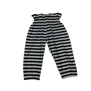Wholesale Red Leopard Print Knitted Waterproof Breathable Long Leg <b>Kid</b> Pants Ruffle Hem <b>Flared</b> Baby Girl Bell Pant - Product Image 2