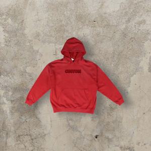 Sudaderas Extra Grandes de Otoño, 100% Algodón Terry, 450 g/m², con Diseño de Letras Bordadas, Estilo Vintage Desgastado por el Sol - Product Image 4