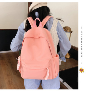 <span class=keywords><strong>Zaino</strong></span> per la scuola <span class=keywords><strong>in</strong></span> <span class=keywords><strong>tessuto</strong></span> leggero di grande capacità 5 colori per bambini e ragazze impermeabili - Product Image 4