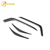 Divisor de Fibra de Carbono para Alfa Romeo Giulia, Alerones Delanteros de Fibra de Carbono Real, Accesorios para Automóviles 2015-2018, Piezas de Tuning