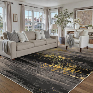 <span class=keywords><strong>Tapis</strong></span> moderne abstrait personnalisé en fausse fourrure de cachemire, lavable, antidérapant avec support TPR, <span class=keywords><strong>grand</strong></span> <span class=keywords><strong>tapis</strong></span> pour salon et chambre à coucher - Product Image 3