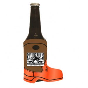 New Arrival Personalized Neoprene Stubby Holder Custom Logo Printed <b>Shoe</b> Boot Shaped Beer Can Cooler Bag - Product Image 3