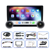 Autoradio Android universel 10.1 "avec FM AM Carplay et GPS Navigation Double Bouton Stéréo pour Autos Modèle TS18
