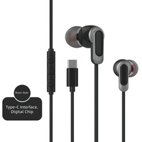 Écouteurs avec son parfait et basses puissantes, microphone et contrôle du volume, CY-C02 Type-C, étanches IPX-4, adaptés pour les esports en direct
