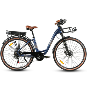 Bicicleta Eléctrica de 28 Pulgadas con Nuevo Diseño y Combinación de Colores, Directo de Fábrica, Cuadro Totalmente Resistente a Impactos RS-A07, Nuevo Diseño con Combinación de Colores - Product Image 4