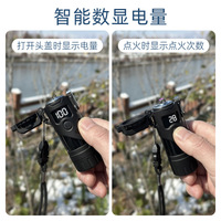 Allume-cigare portable multifonctionnel pour l'extérieur, étanche, à charge électrique, double USB, avec lampe de poche.