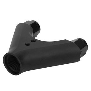 트윈 8AN 연료 펌프 브래킷 Y 블록 어댑터 8AN 여성 x 2 -10 orb x 1 AN6 AN8 AN10 - Product Image 5