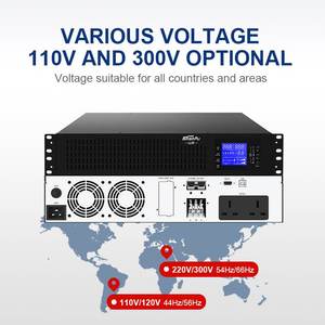 Alimentation sans interruption (ASI) montée sur rack à batterie au lithium 1000va 2000va 3000va monophasée <span class=keywords><strong>en</strong></span> <span class=keywords><strong>ligne</strong></span> 110V/220V avec batterie LiFePO4 - Product Image 6