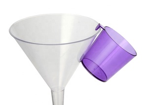 Verre à shot jetable en plastique de 1,5 oz avec crochet, sans BPA, design amusant, différentes couleurs - Product Image 2