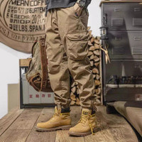 Pantalon cargo pour homme, pantalon de randonnée élastique pour l'extérieur, pantalon de chasse décontracté, pantalon multi-poches, pantalon de travail pour homme, pantalon de jogging grande taille