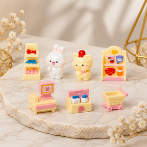 Juego <span class=keywords><strong>de</strong></span> simulación <span class=keywords><strong>de</strong></span> supermercado para niños con muñecos <span class=keywords><strong>de</strong></span> resina <span class=keywords><strong>de</strong></span> gato y conejo, juguete <span class=keywords><strong>de</strong></span> tienda <span class=keywords><strong>de</strong></span> comestibles, caja registradora, carrito <span class=keywords><strong>de</strong></span> compras, tienda <span class=keywords><strong>de</strong></span> <span class=keywords><strong>mascotas</strong></span>, regalo educativo - Product Image 6