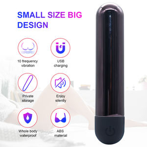 Mini masseur sexuel étanche à 10 modes de vibration, stimulation du point G, jouets sexuels pour couples, vibrateur à balle pour femmes - Product Image 4