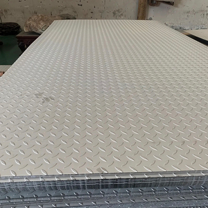 Lámina de Acero Inoxidable ASTM 304, Tipo Diamante, Laminada en Frío, <span class=keywords><strong>Antideslizante</strong></span>, para Rampas, Elevadores y Baldosas de Plataforma - Product Image 1